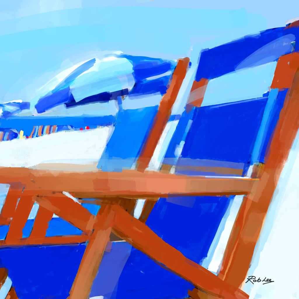Beach Blue Chair